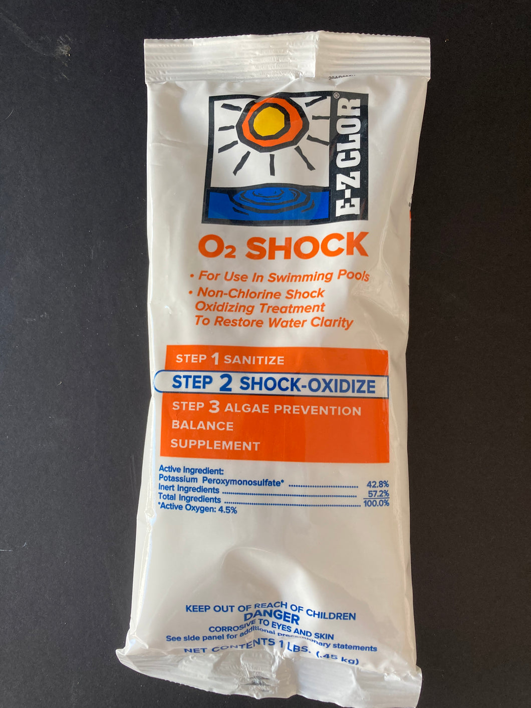 1lb O2 Shock Non-Chlorine